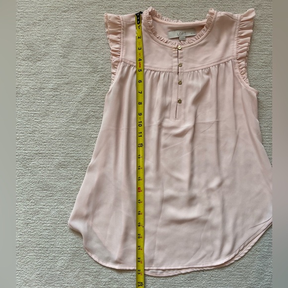 Loft Pink XSP Sleeveless Blouse - Picture 4 of 5